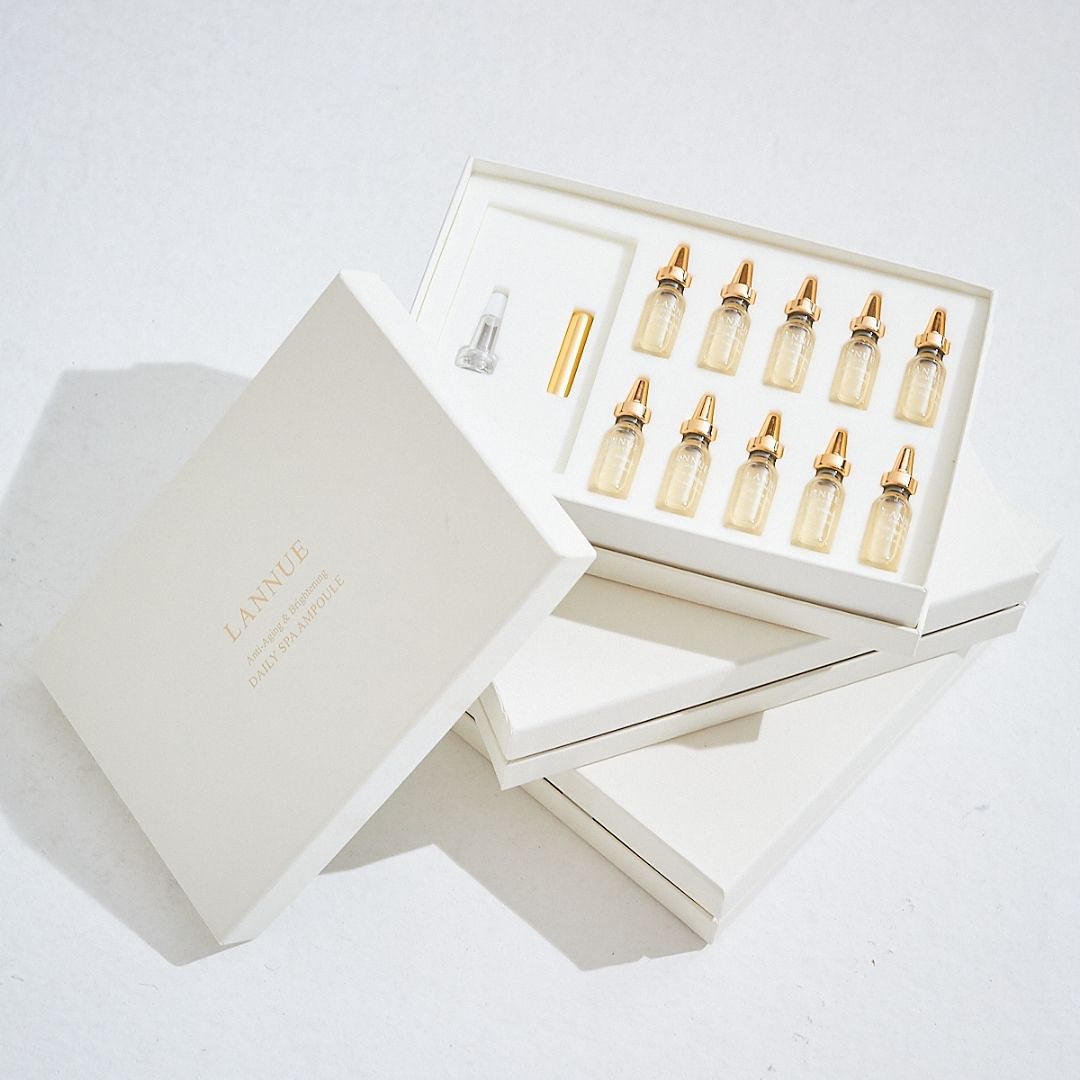 LANNUE Anti-Aging & Brightening Daily Spa Ampoule (Pack of 10 Ampoule 3ml each)
