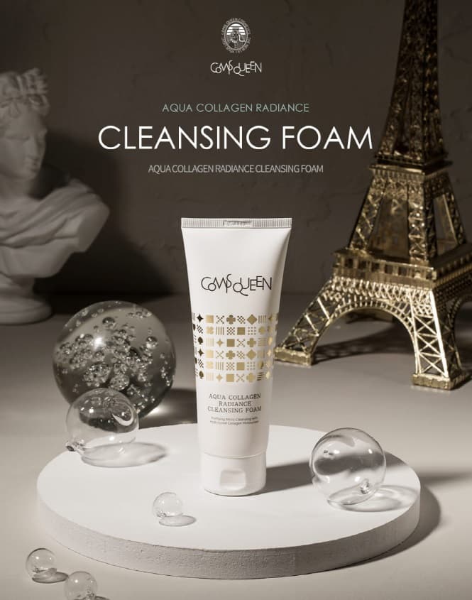COMISQUEEN Aqua Collagen Radiance Cleansing Foam