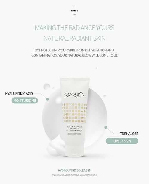 COMISQUEEN Aqua Collagen Radiance Cleansing Foam