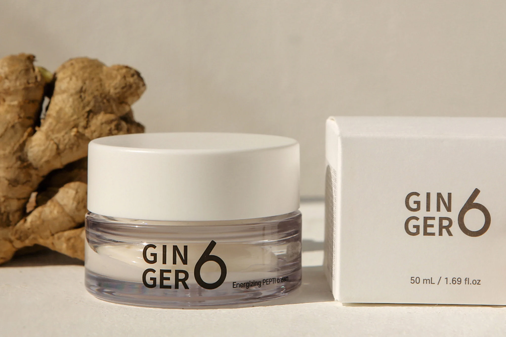 Ginger 6 Energizing Peptide Cream