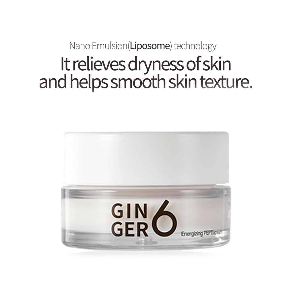 Ginger 6 Energizing Peptide Cream