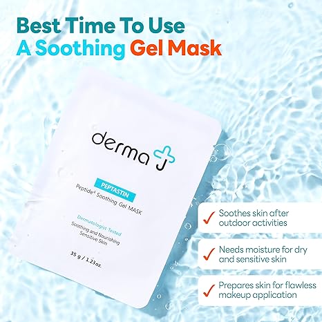 Derma J Peptastin Soothing Gel Mask