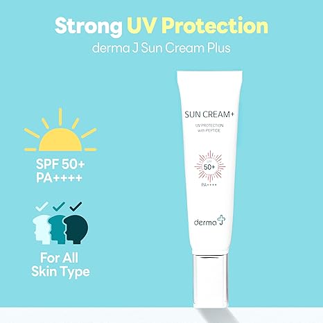 Derma J Peptide Sunscreen with SPF 50+ / PA++++