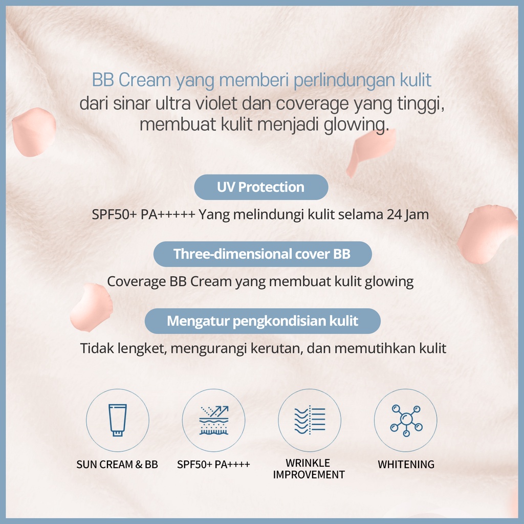 COMISQUEEN UV Proof Radiance Bloom SPF50+ PA++++