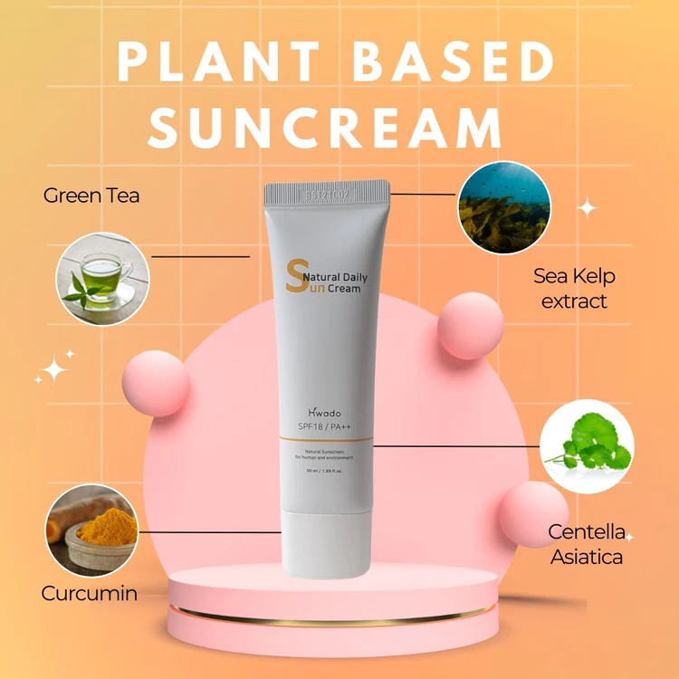 SLOW COSMETIC Hwado Natural Daily Sun Cream SPF 18 / PA++