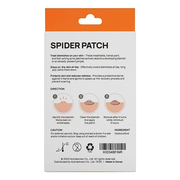 Nutriadvisor Acne Spot Spider Patch