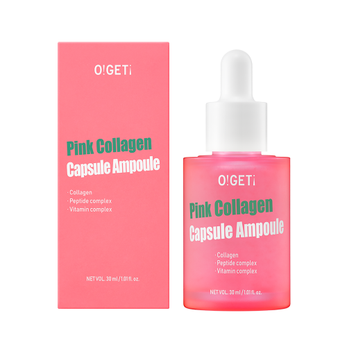 O!GETi Pink Collagen Capsule Ampoule