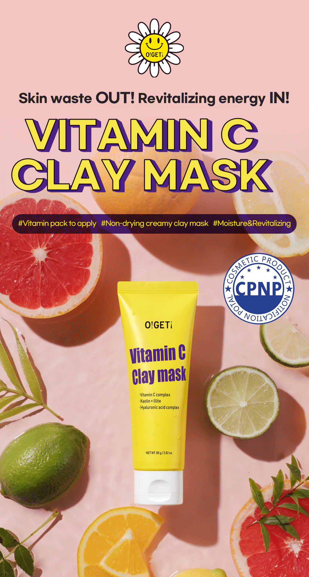 O!GETi Vitamin C Clay Mask