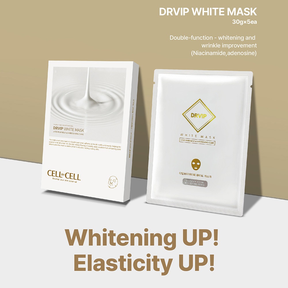 DRVIP White Mask