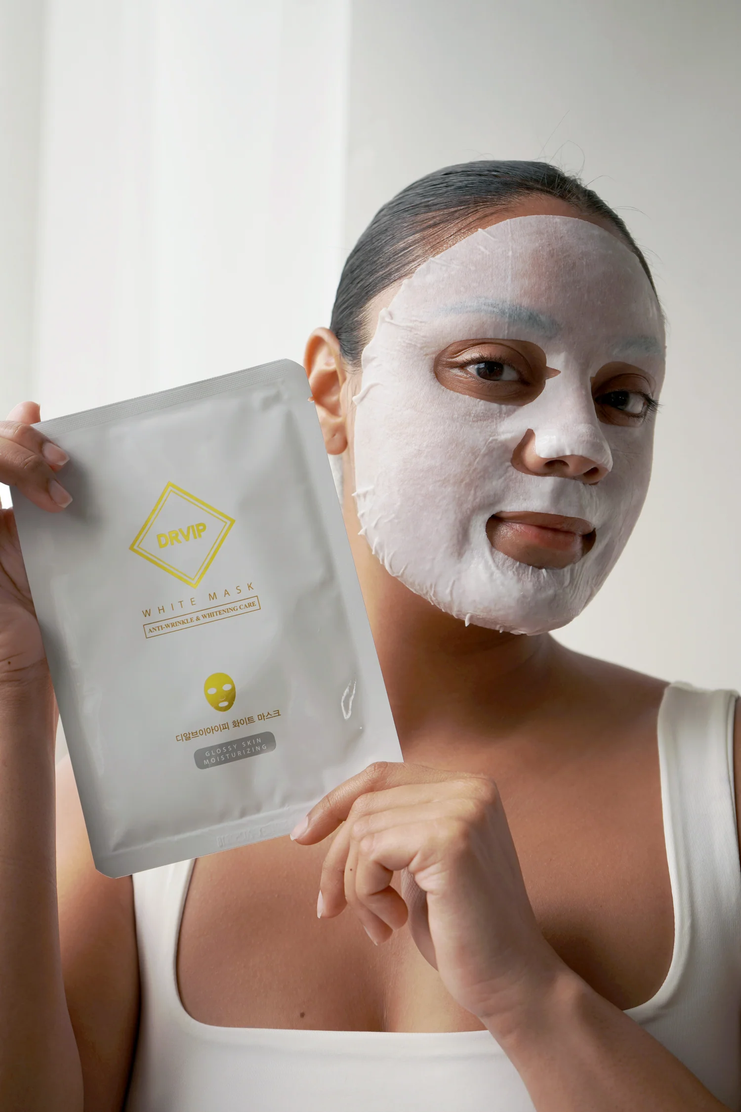 DRVIP White Mask