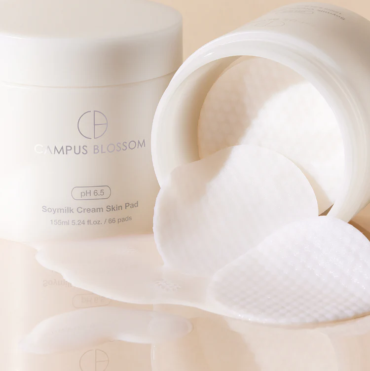 Campus Blossom pH 6.5 Soymilk Cream Skin Pad