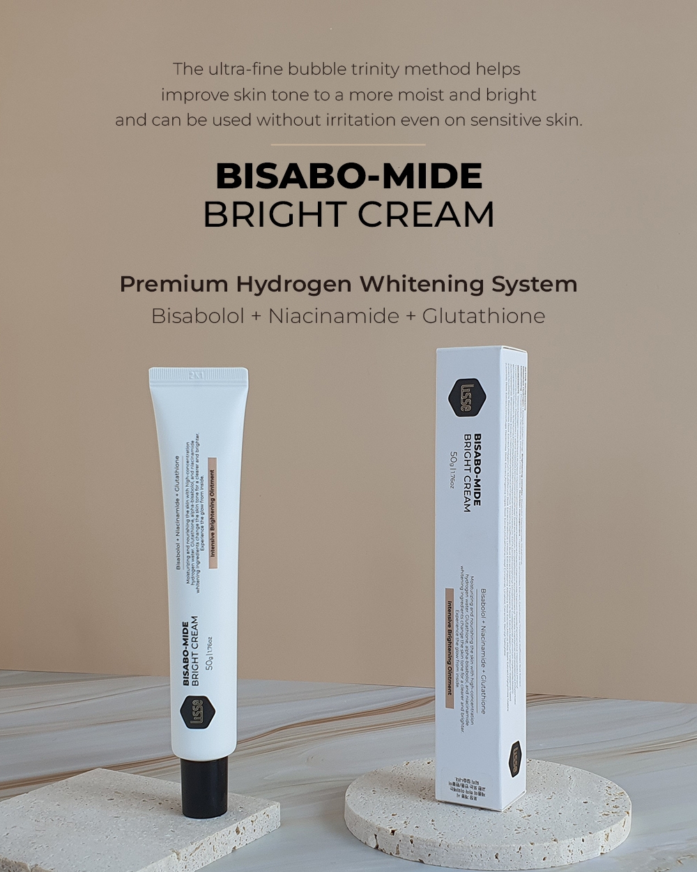 Lisse Bisabo-Mide Bright Cream