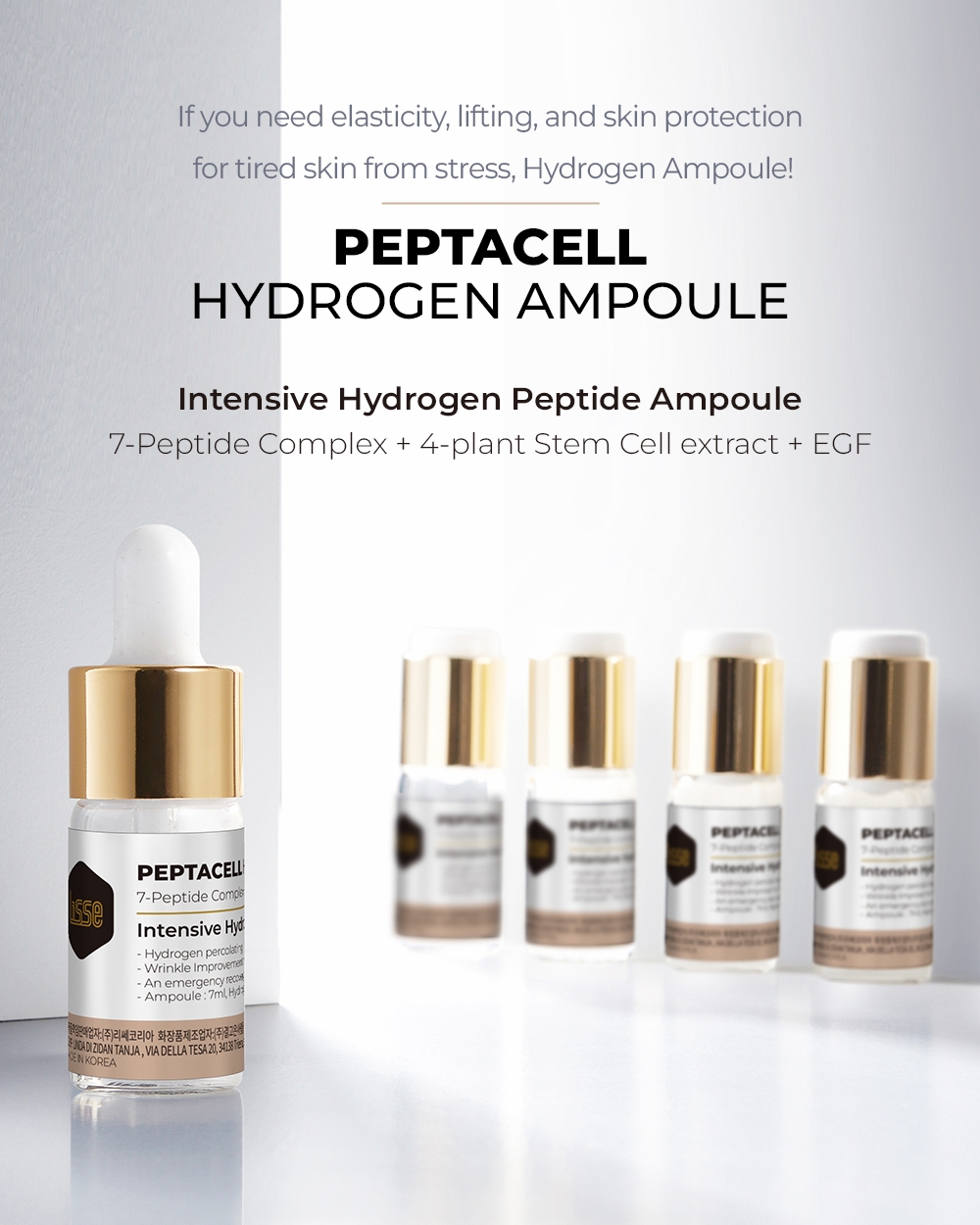 Lisse Peptacell Hydrogen Ampoule