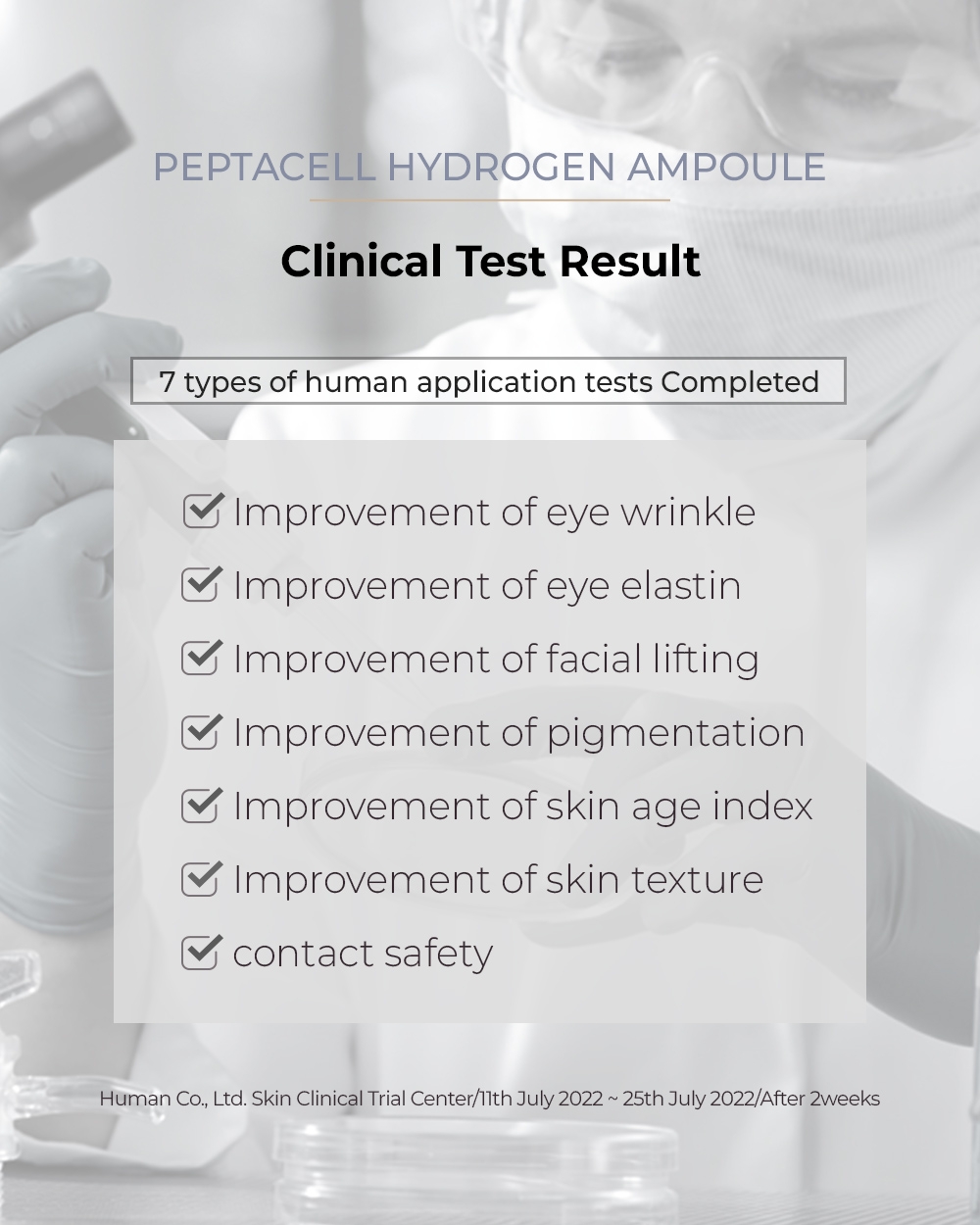 Lisse Peptacell Hydrogen Ampoule