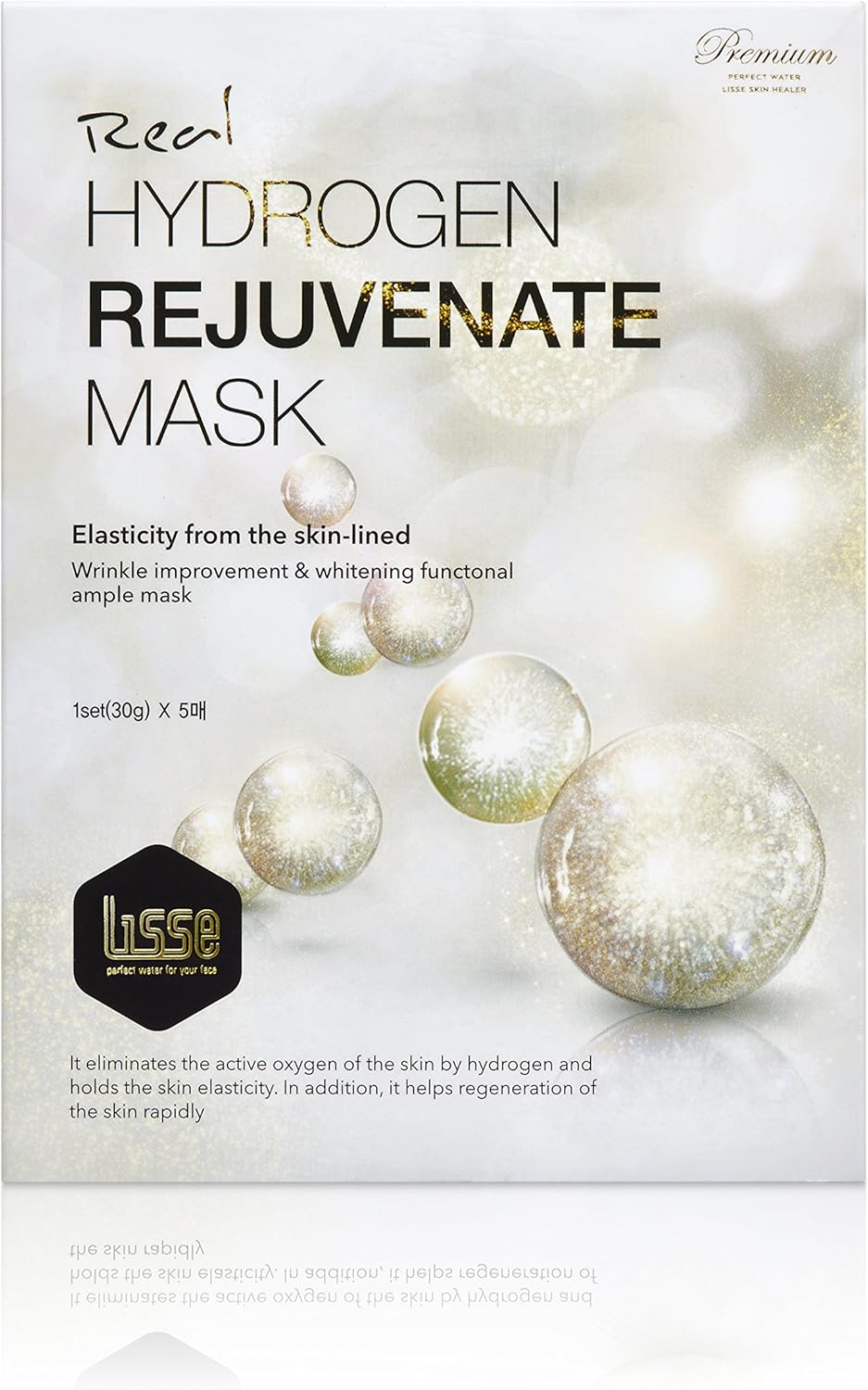 Lisse Real Hydrogen Rejuvenate Mask (Pack of 1 Mask)