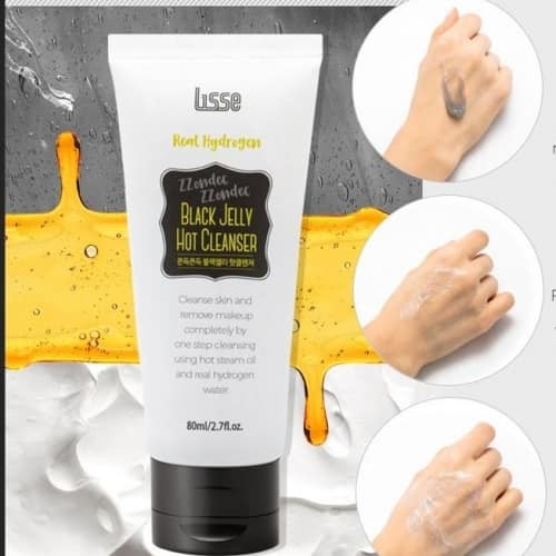 Lisse Real Hydrogen Black Jelly Hot Cleanser