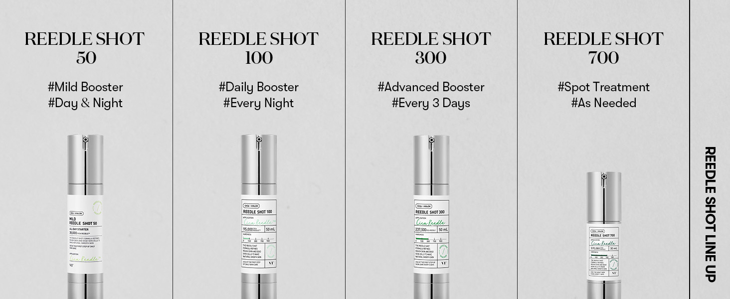 VT Cosmetics Reedle Shot 100 Essence 50ml | K-Beauty Skincare