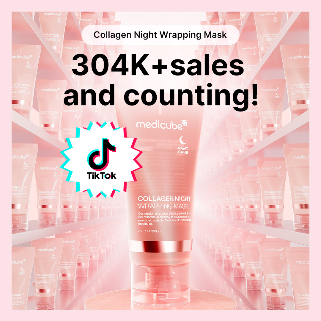 Medicube Collagen Overnight Wrapping Peel Off Facial Mask Pack 75ml
