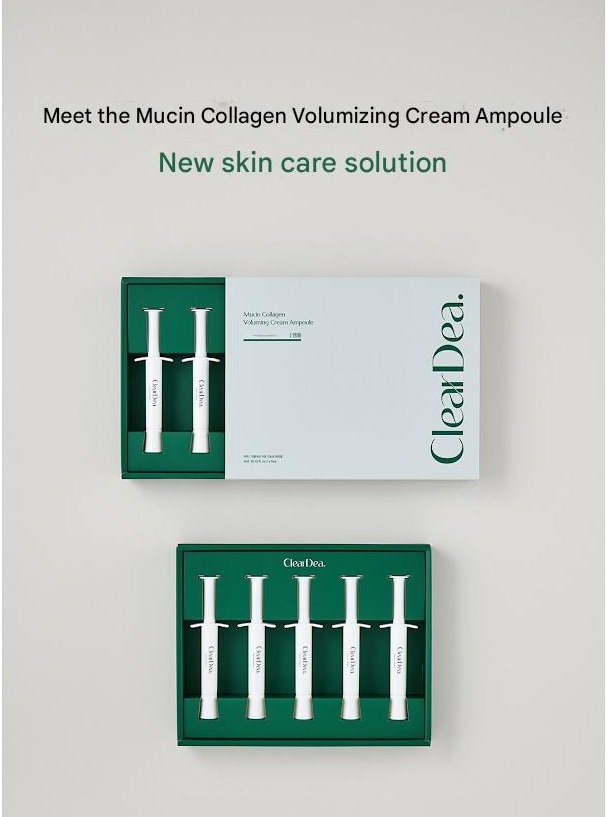 ClearDea Ampoule Mucin Collagen Voluming Cream Ampoule
