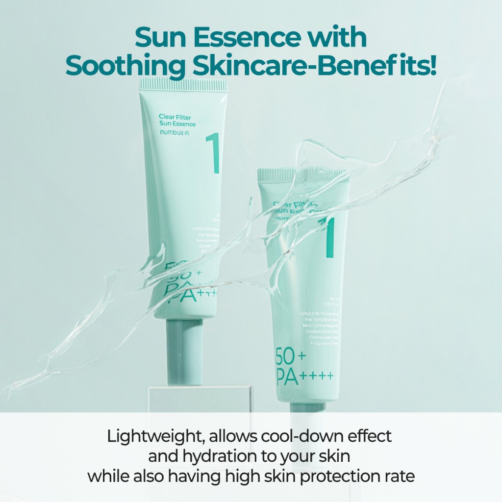 Numbuzin No.1 Clear Filter Sun Essence SPF50+