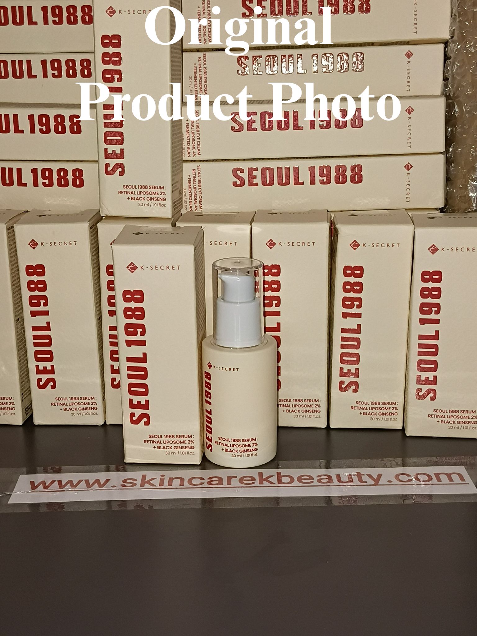 KSECRET SEOUL 1988 Serum Retinal Liposome 2% + Black Ginseng