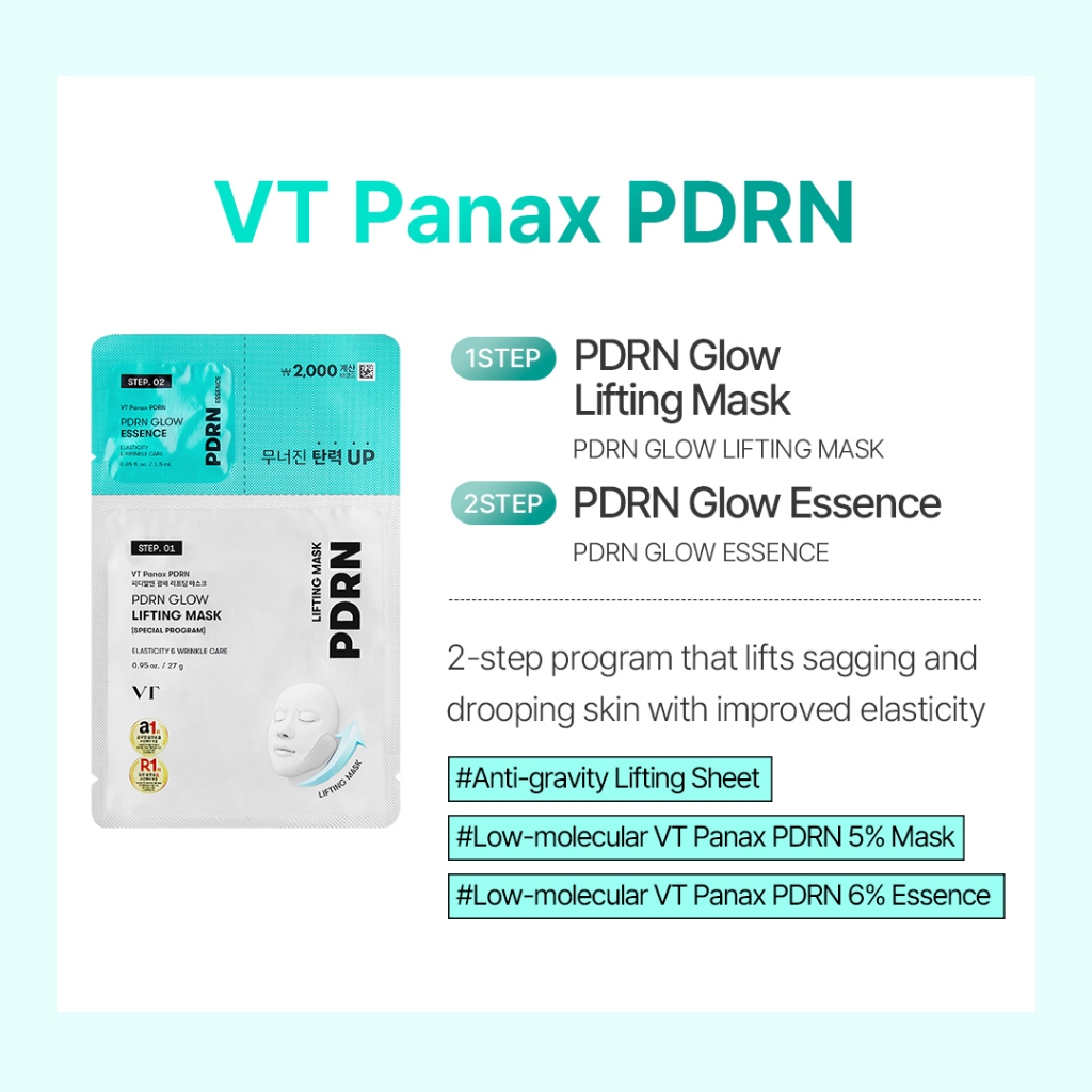 VT PDRN Glow Lifting Mask