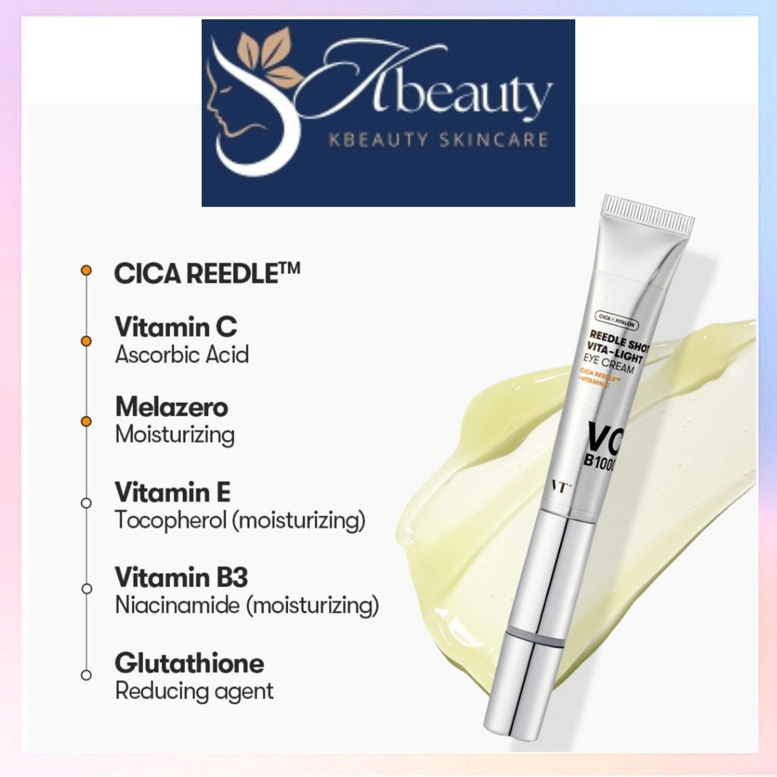 VTCOSMETICS REEDLE SHOT VITA LIGHT Eye Cream