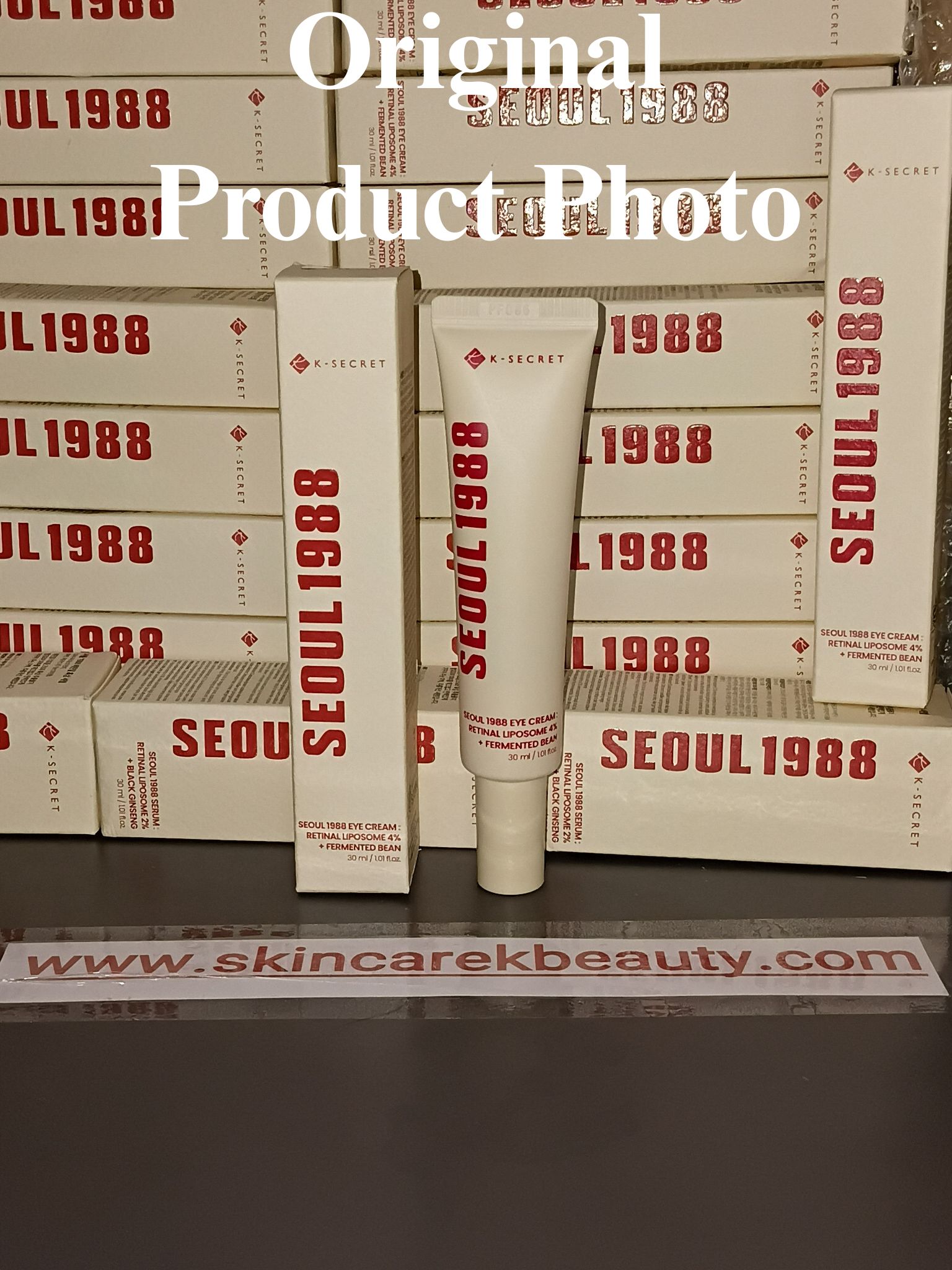 SEOUL 1988 Eye Cream Liposome Retinal 4% + Fermented Soybeans