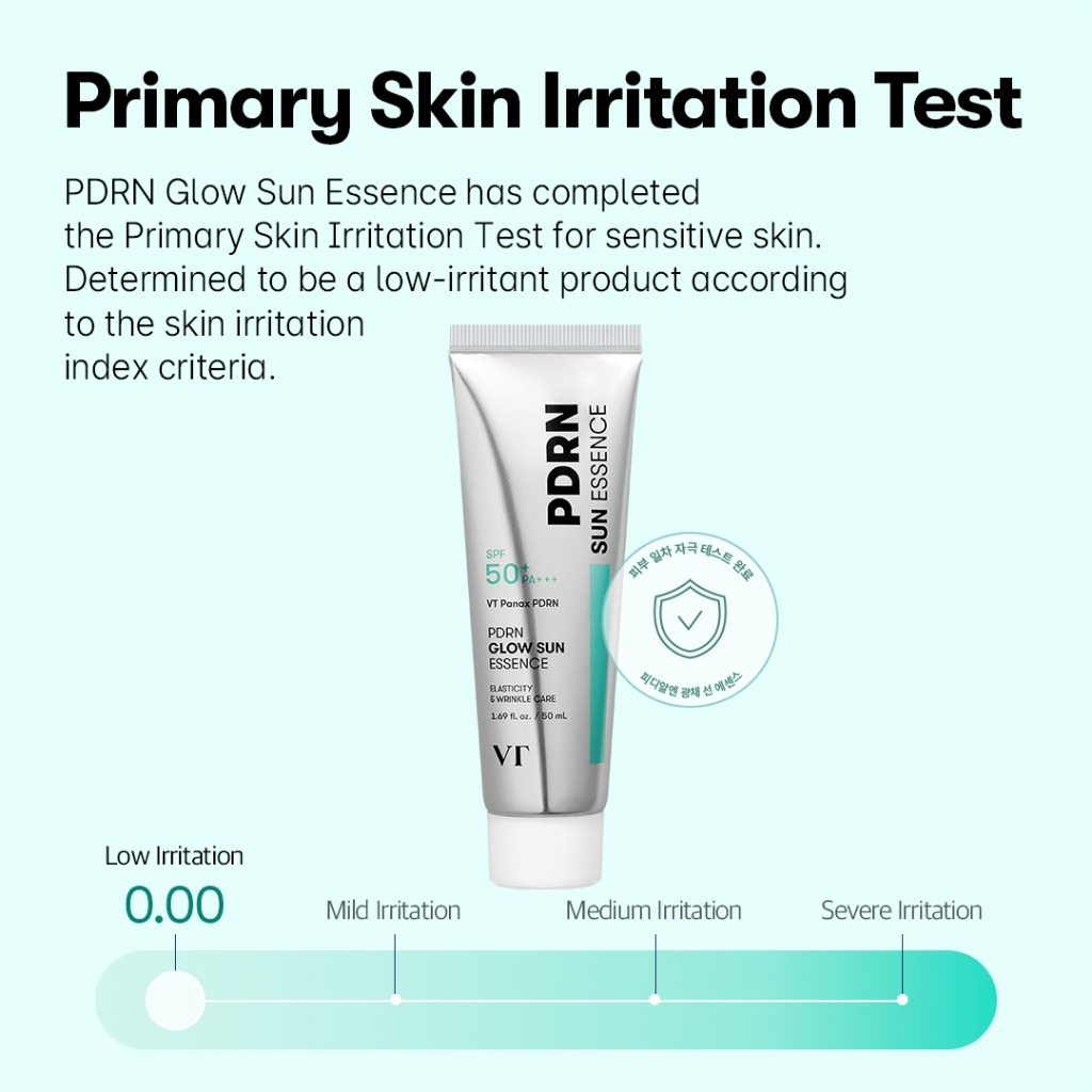 VT PDRN Glow Sun Essence SPF50+ PA++++ 50ml