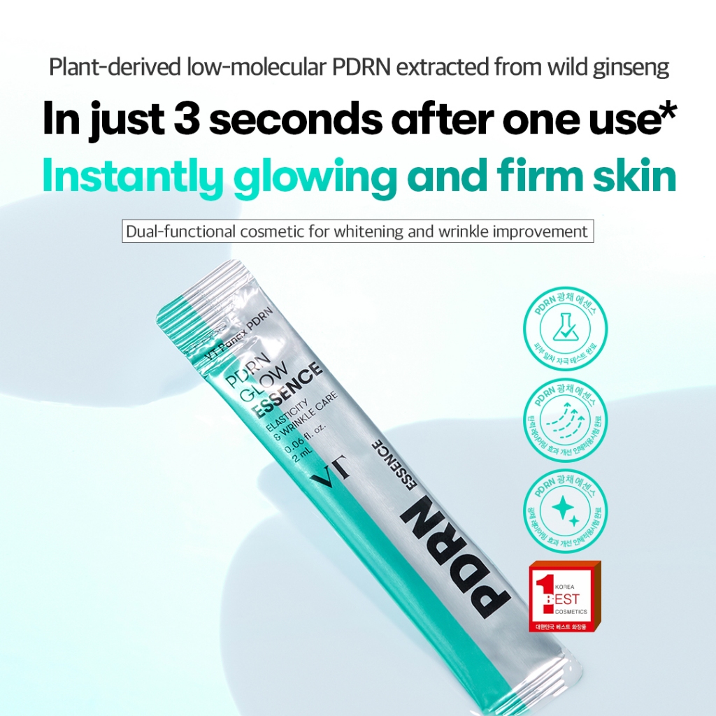 VT PDRN Glow Essence 2ml 6EA Vegan 