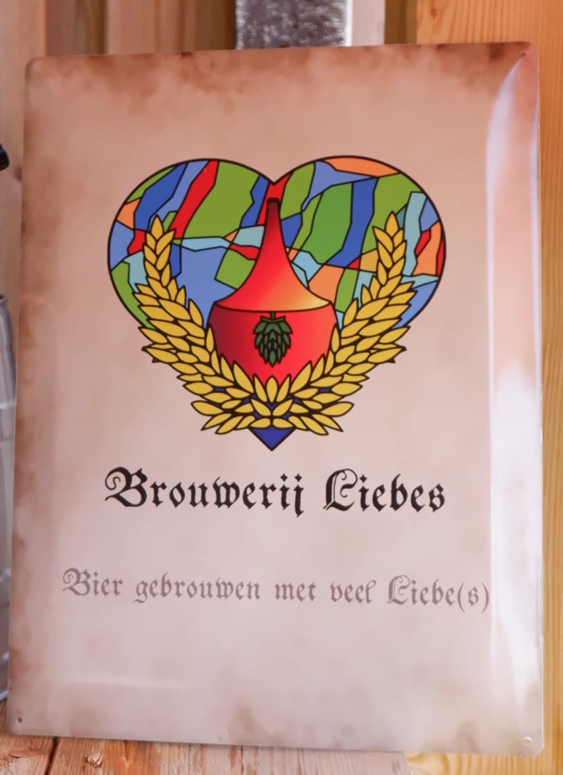 Brouwerij Liebes wandbord