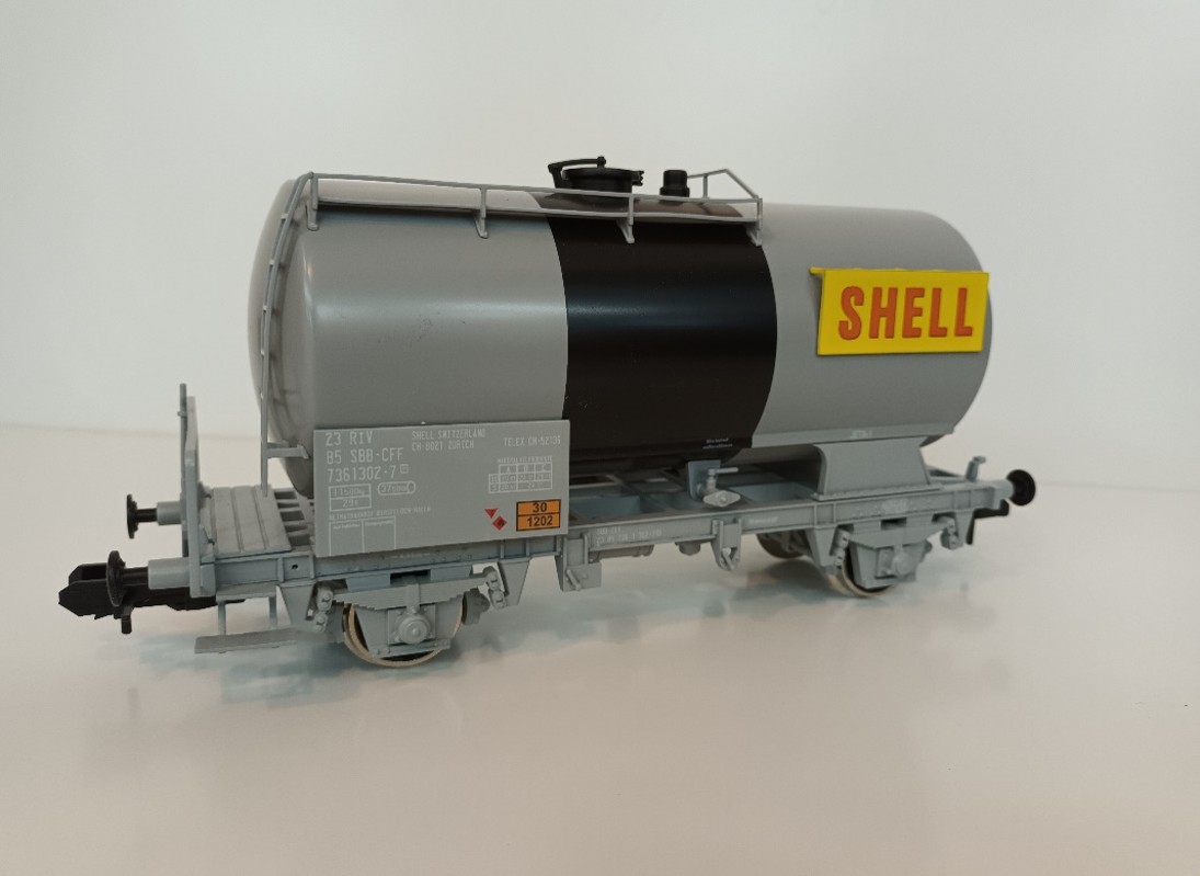 Wagon citerne CFF Shell