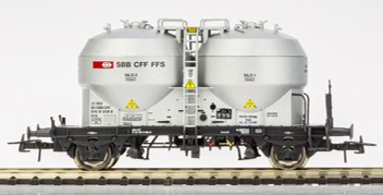 Wagon silo CFF transport de pulvérulent