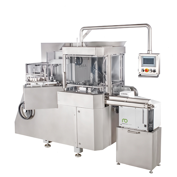 AR6U – Maschine zum Verpacken von Schmelzkäse und Einpacken in Kartons