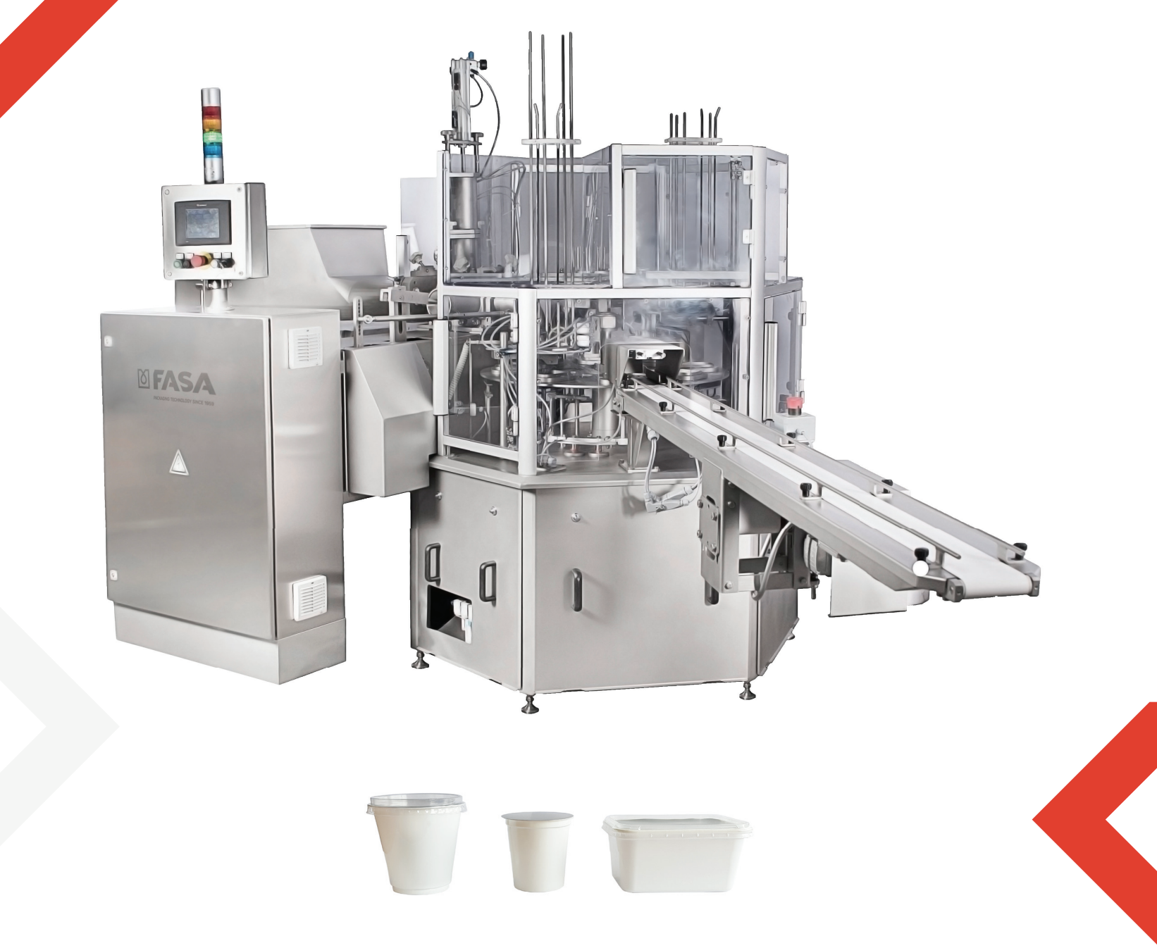 RFS 40 - ROTARY FILLING AND SEALING MACHINE