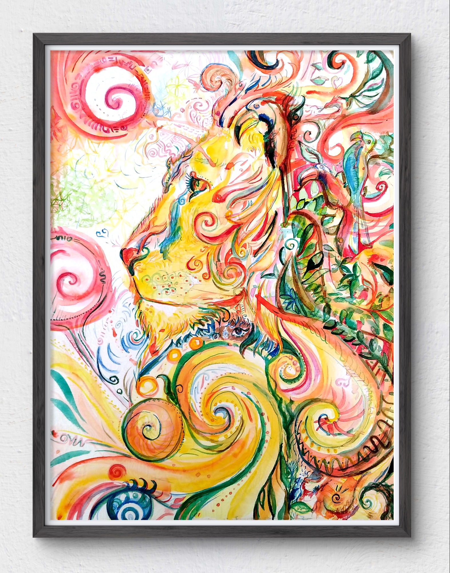 Liion - tirage d'art édition limitée
