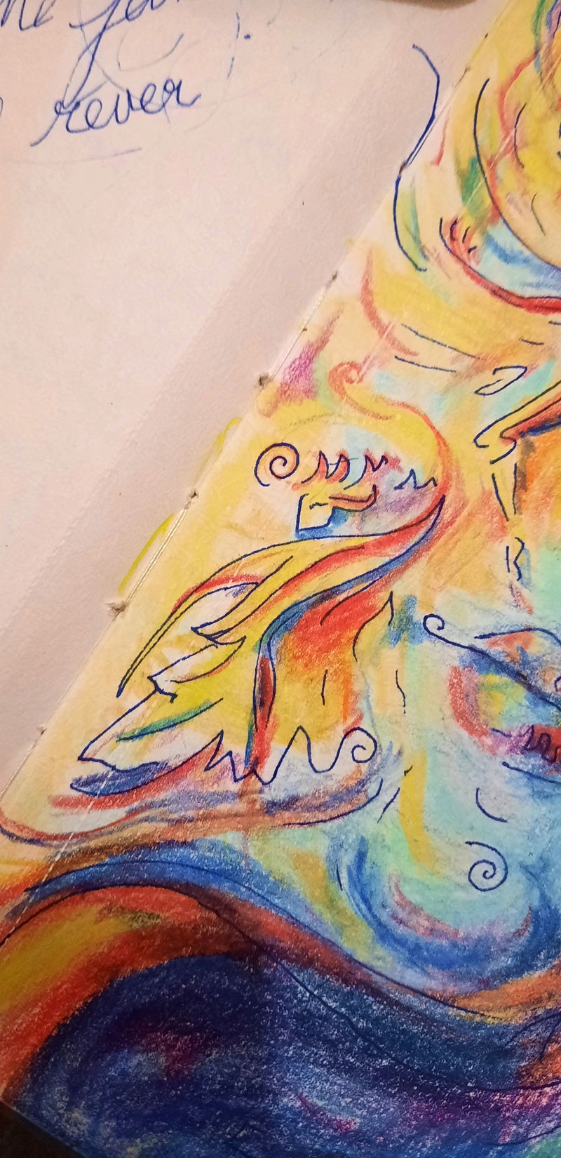 Rêve immobile - Illustration originale de Naia Nastasia