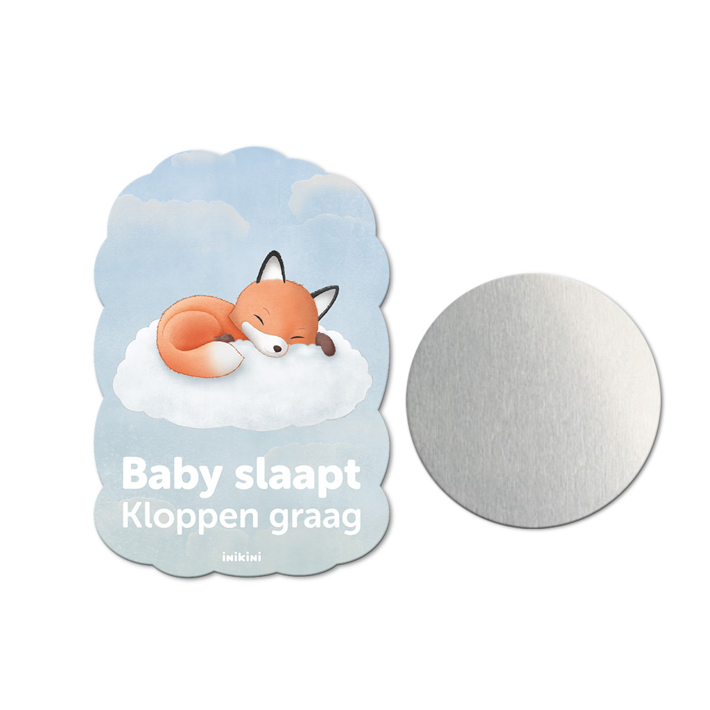 'Baby Slaapt' Magneetsticker