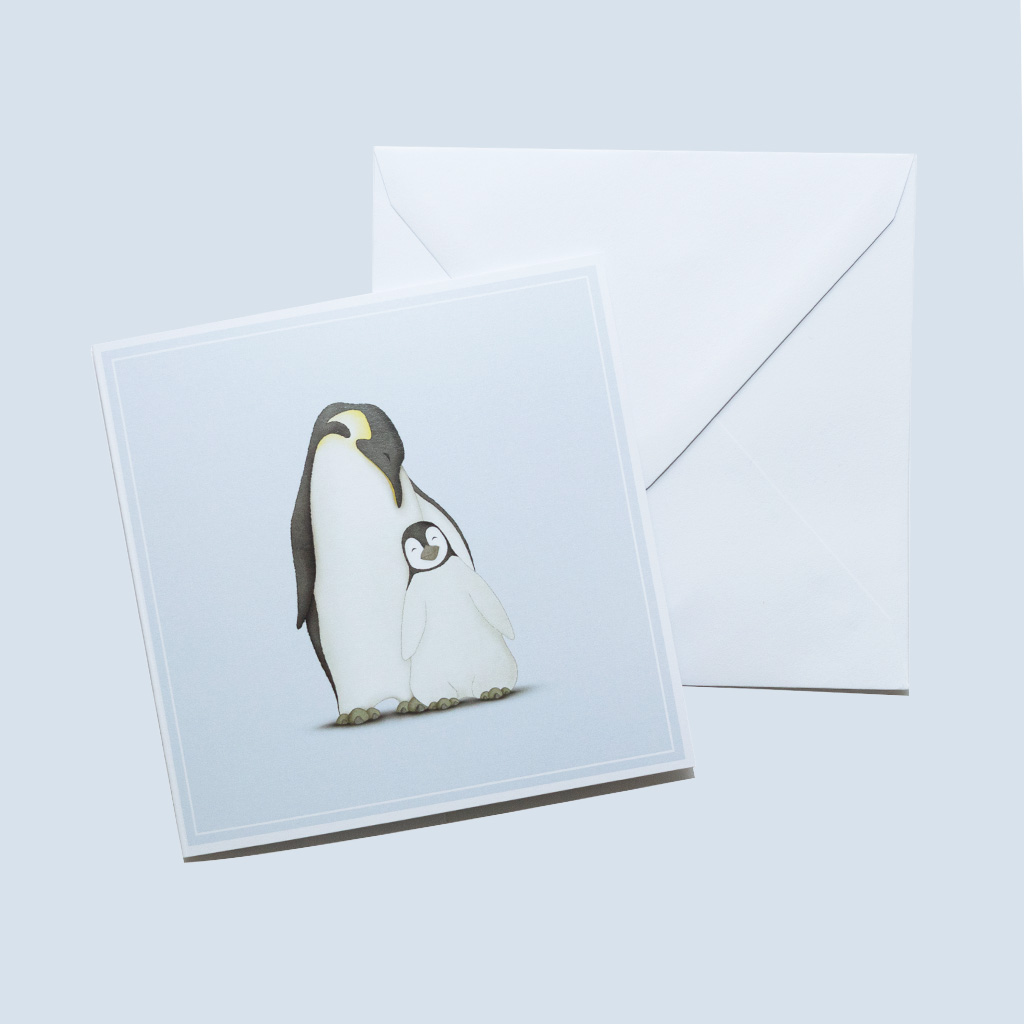 Wenskaarten Ouder en Kind Dieren (Set van 6)