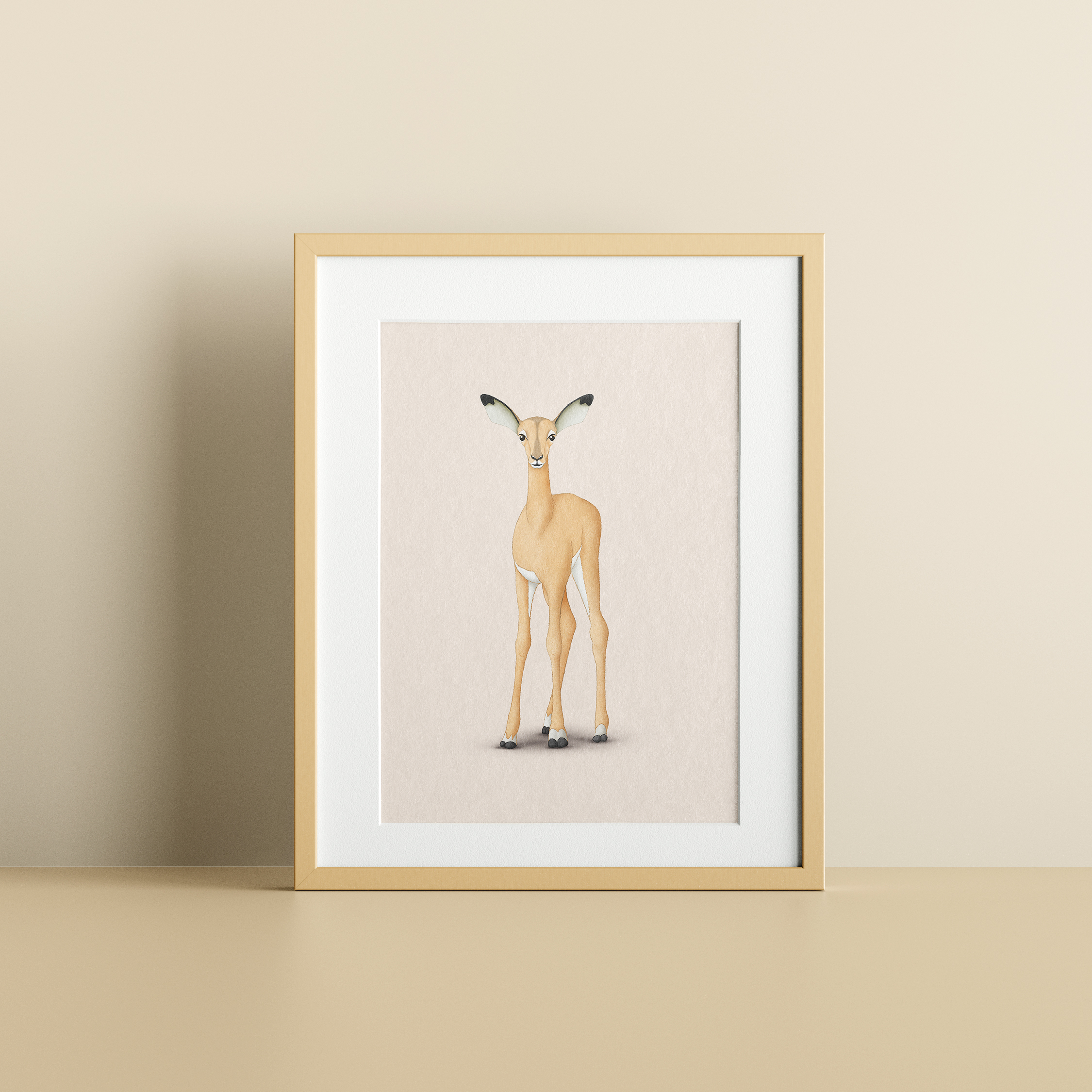 Safariposters (Set van 3 x A4 posters)