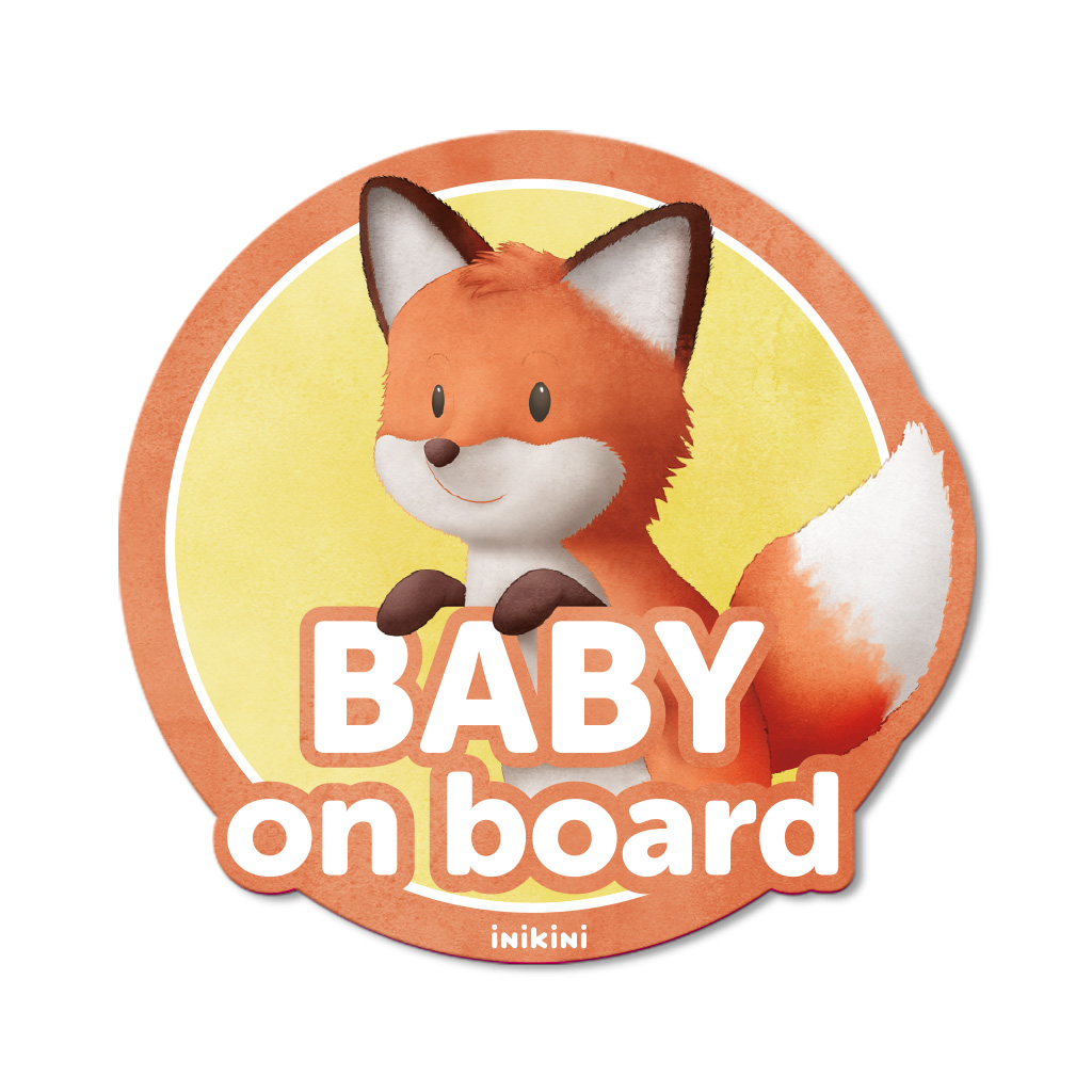 'Baby on board' magneetsticker