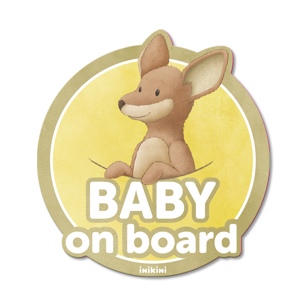 'Baby on board' magneetsticker