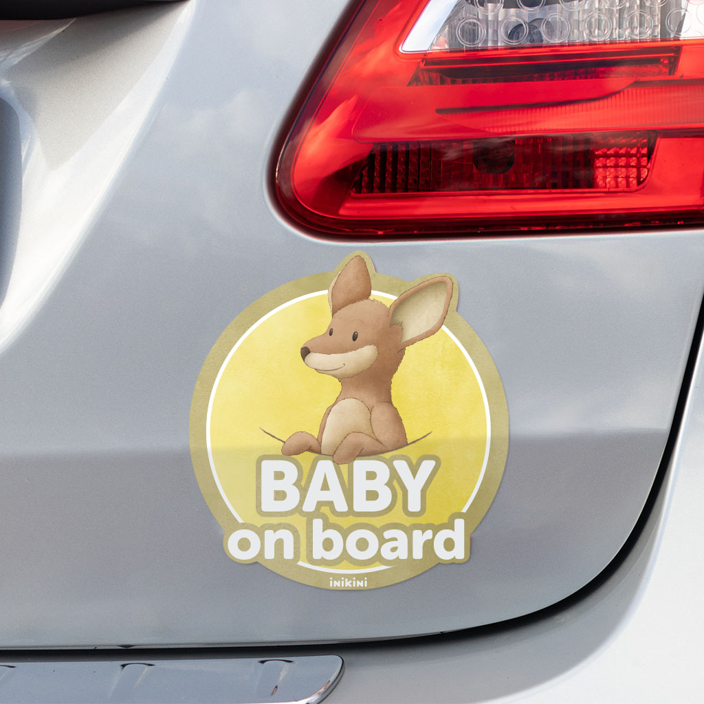 'Baby on board' magneetsticker