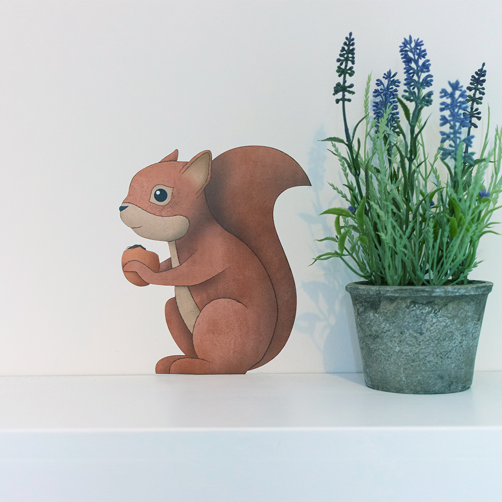 Bos muurstickers (set van 3)