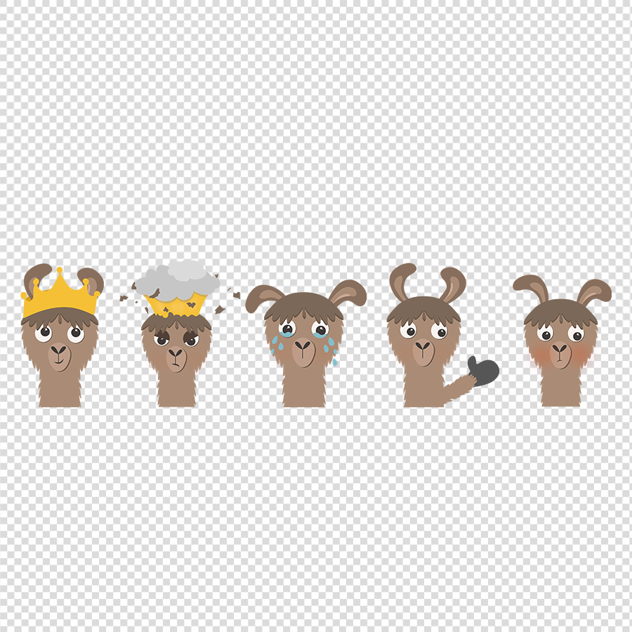 Lama - Gevoelsmeterpakket Transparant