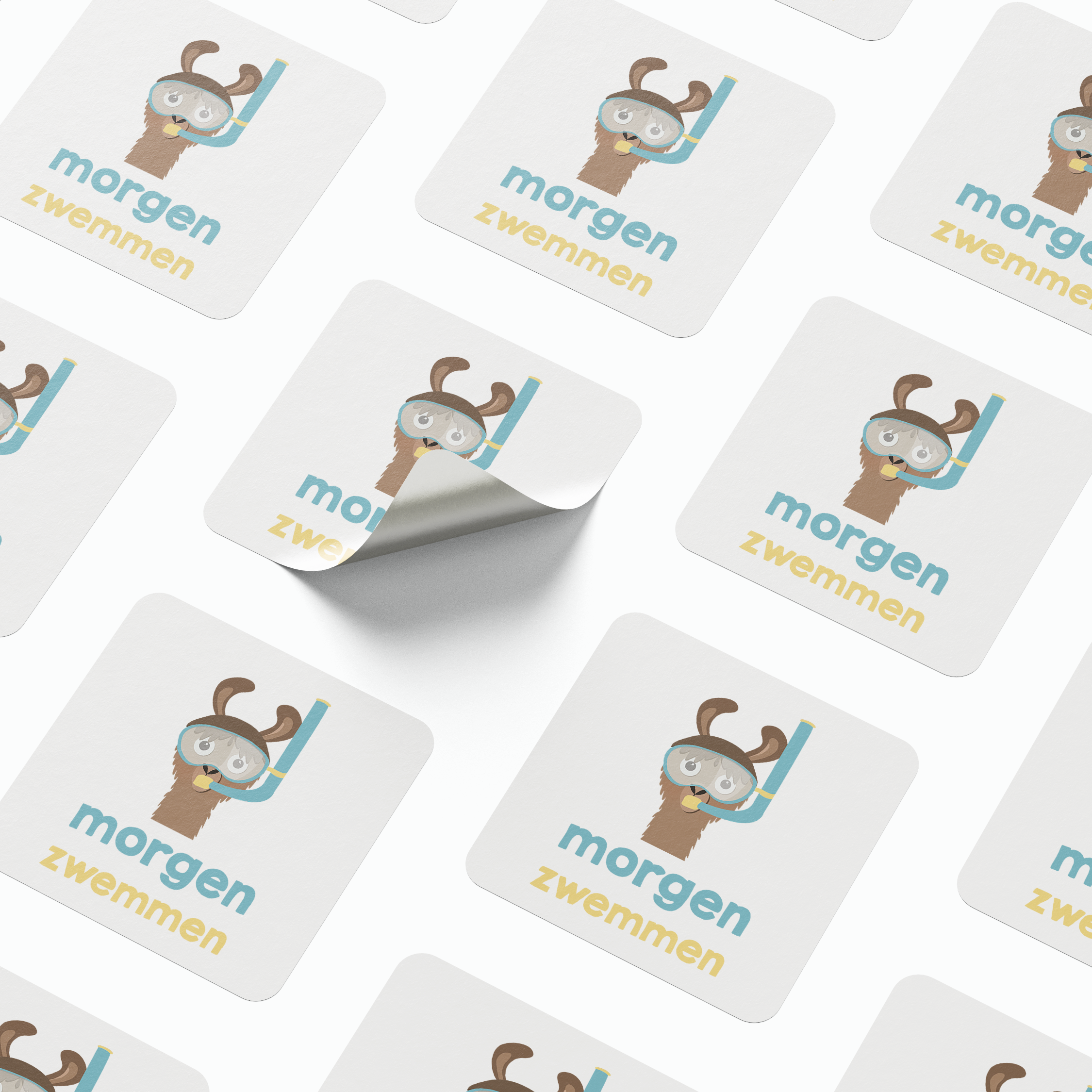 Lama - Stickerpakket