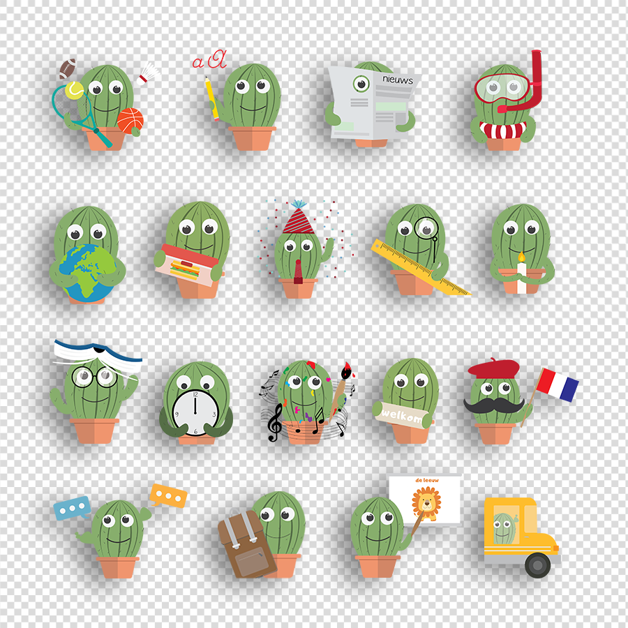 Cactus - All-in-one pakket - dagritmekaarten