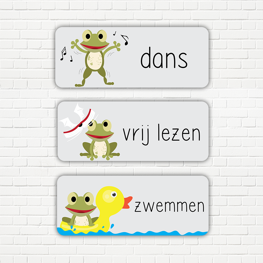 Kikker - Dagritmekaarten Marie