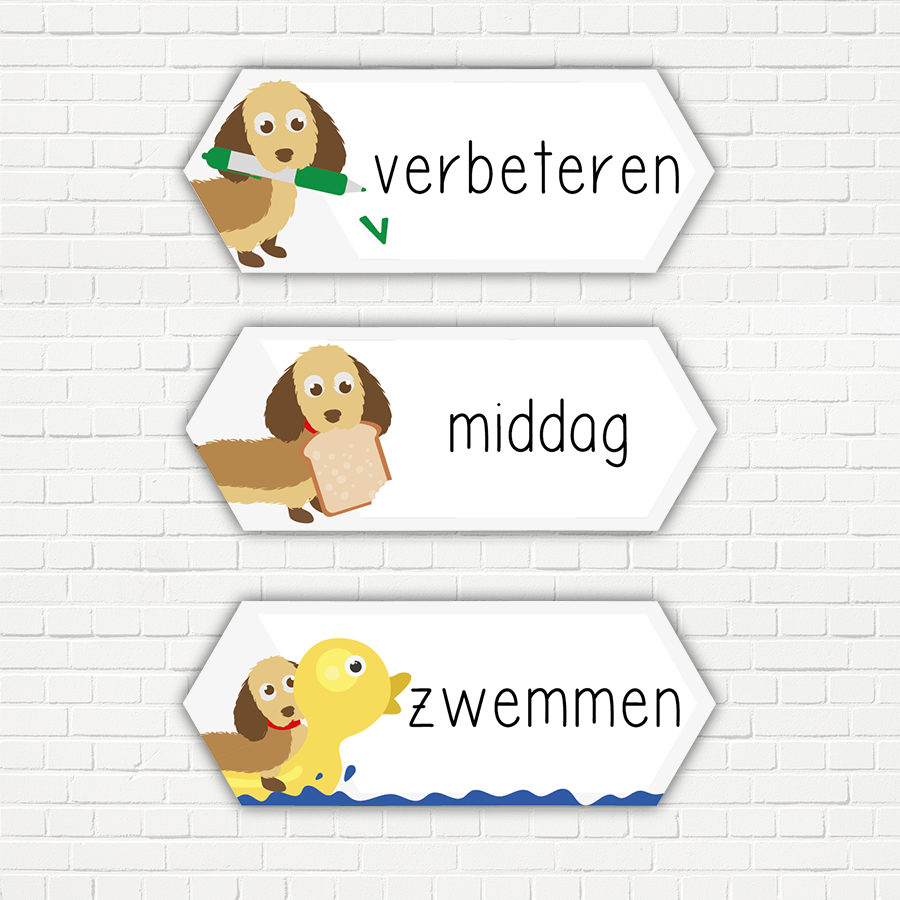 Teckel - Dagritmekaarten