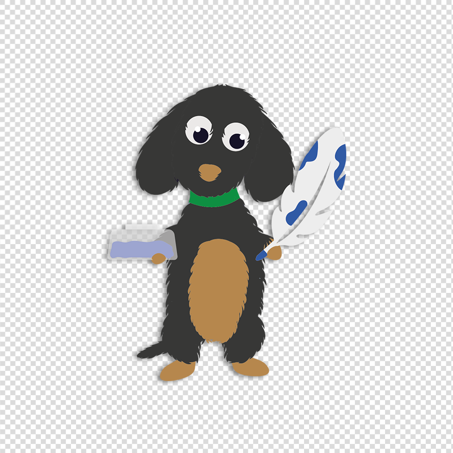 Teckel - Dagritmekaarten Transparant 